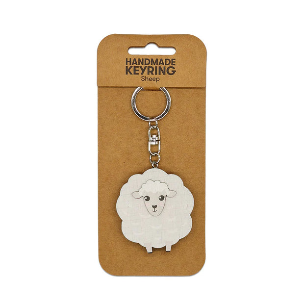 100% NZ Wooden Keyring