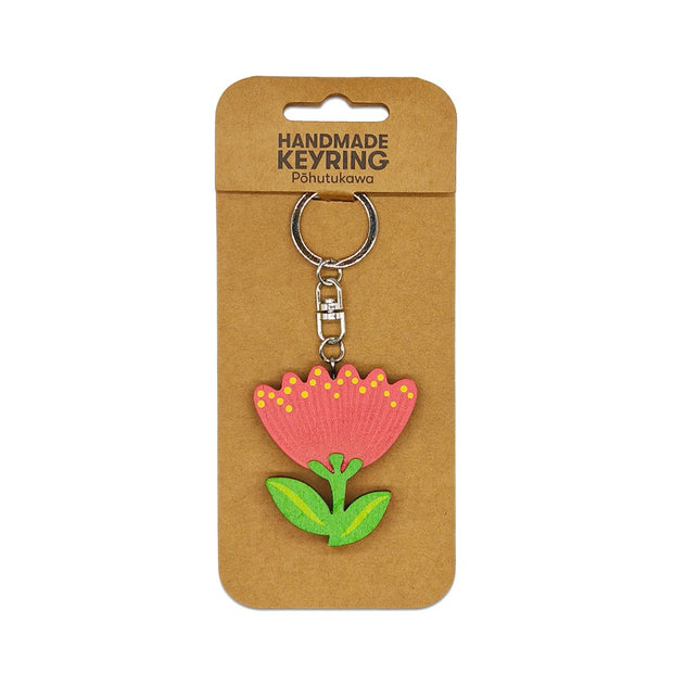 100% NZ Wooden Keyring