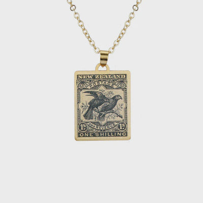 Little Taonga Stamp Necklace