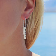 Little Taonga Aroha Thread Earrings