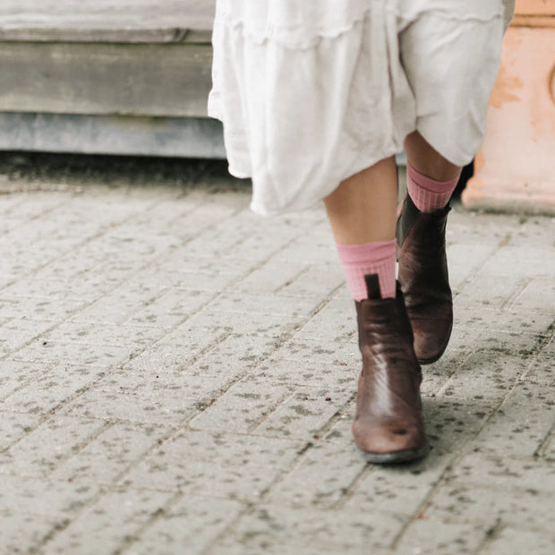Lamington Merino Wool Crew Socks | WOMAN | Vintage