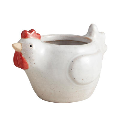 47th and Main Chicken Planter 448