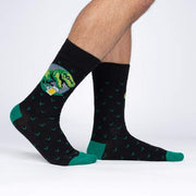 Sock It To Me Brewed To A T! - Men's Crew Socks 523