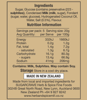 Sugar Crave Salted Caramel Fudge 100g