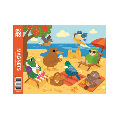 100% NZ Beach Party Magnet Set MGS001