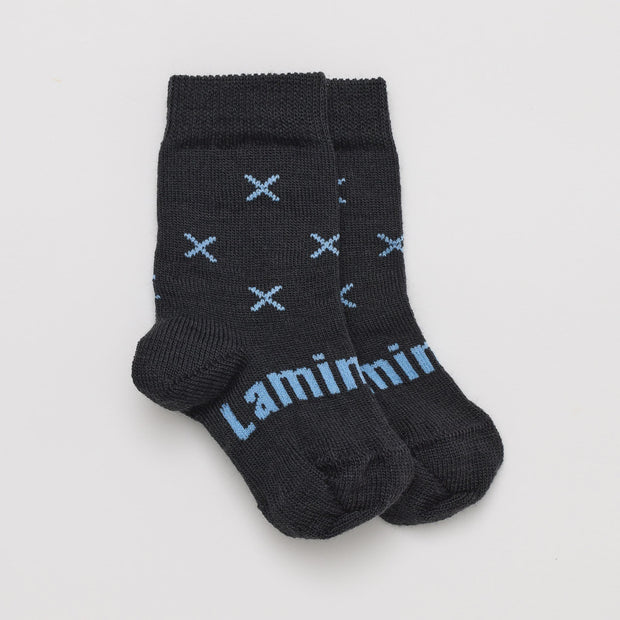 Lamington Merino Wool Crew Socks | BABY | Baltic