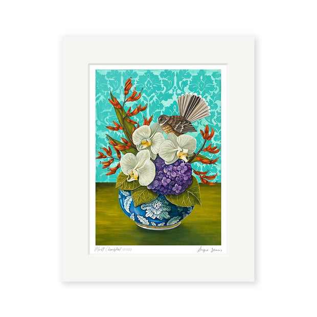 100% NZ Matted Print Angie Dennis