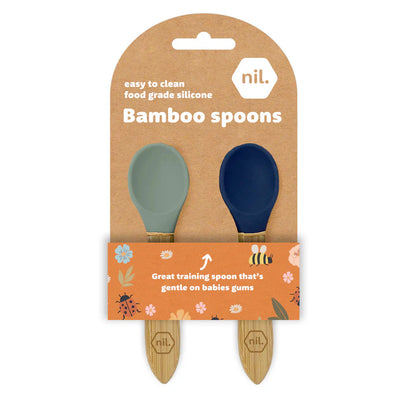 Nil Munch Bamboo Baby Spoons