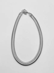 Some Thick Silver Coloured Snake Necklace 134