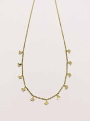 Some Gold Coloured Butterfly Chain Necklace 146