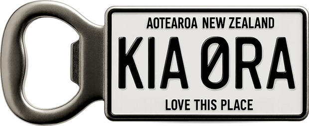 Moana Road Kia Ora Bottle Opener Magnet 115