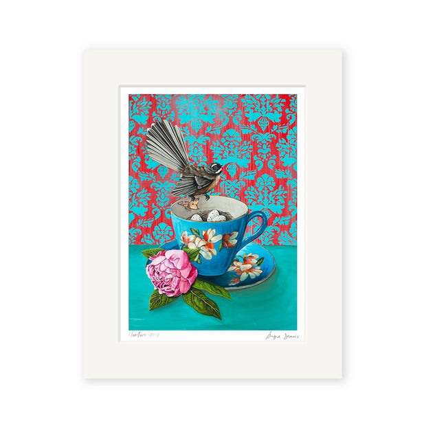 100% NZ Matted Print Angie Dennis