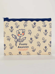 Blue Q Zipper Pouch
