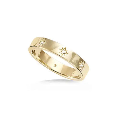 Some 18k Gold Plated Milky Way Ring 182