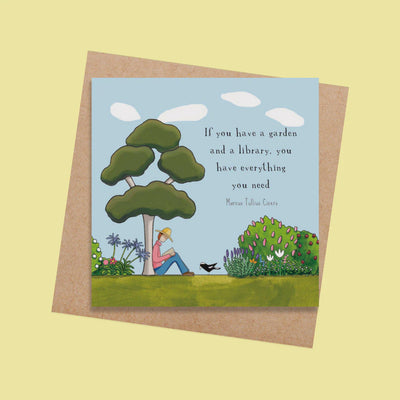 Red Tractor Designs Practicing Contentment Card 06