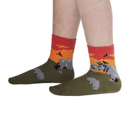 Sock It To Me Rhino-Corn Kids Crew Socks Pack of 3