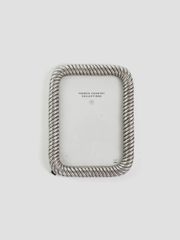 Country Rope Frame French Country Rope Round Edge Photo Frame 5x7 08 – Florence Boutique NZ