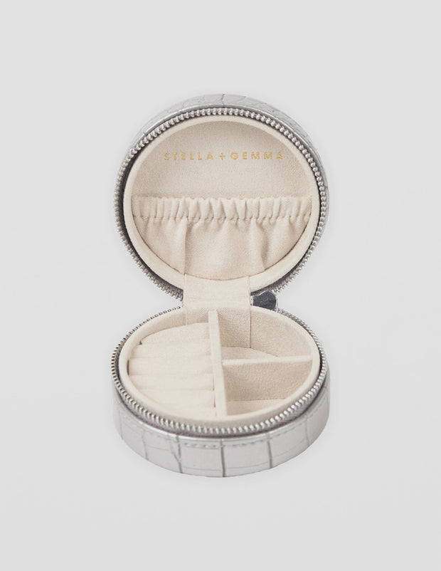 Stella and Gemma Small Round Jewellery Box