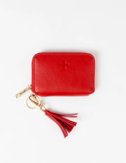 Stella and Gemma Luxelet Tassle Purse Red 1602
