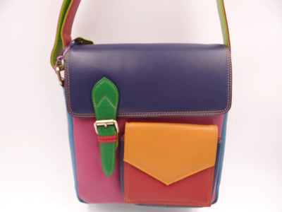 Second Nature Multi Coloured Satchel in Summer Multi ST25