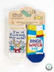 Blue Q Baby Socks 0-12 months