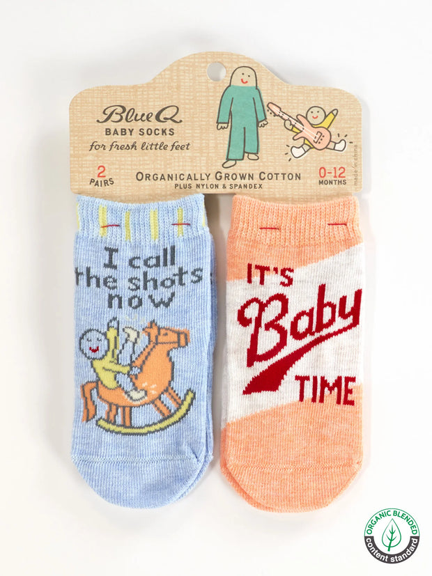 Blue Q Baby Socks 0-12 months