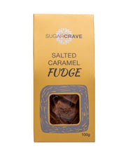 Sugar Crave Salted Caramel Fudge 100g