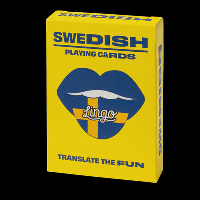 Lingo Swedish Playing Cards