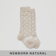 Lamington Merino Wool Knee High Socks | BABY | Truffle