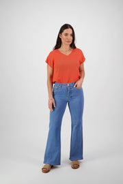 Vassalli 5969H Wide Leg Full Length Jeans