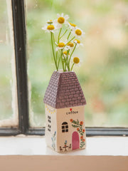 Natural Life Cottage Bud Vase - Coffee 25