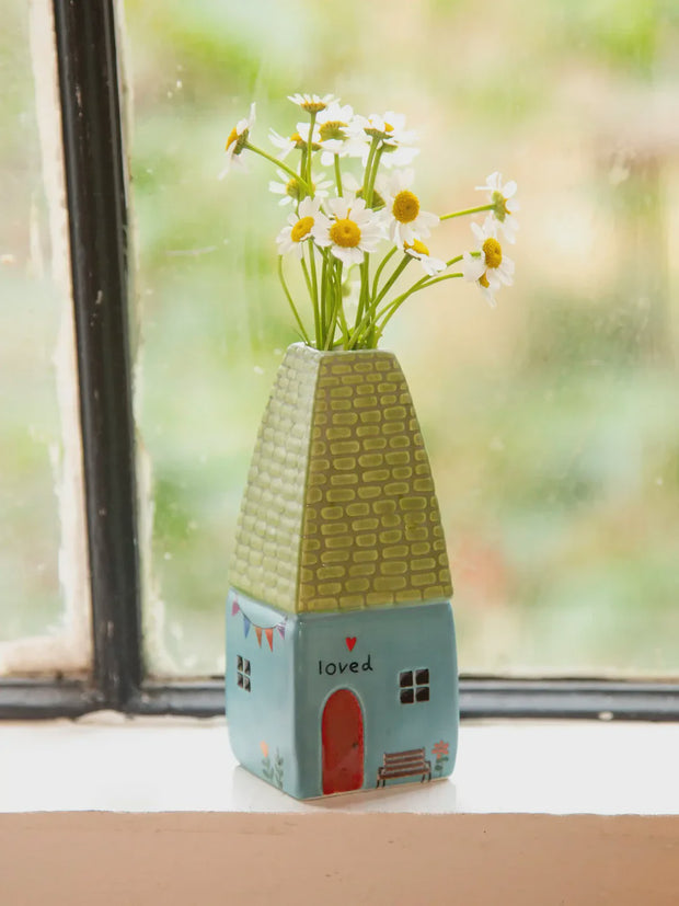 Natural Life Cottage Bud Vase Loved 27