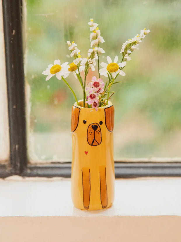 Natural Life Cutest Little Bud Vase Dog 30