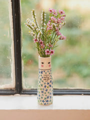 Natural Life Folk Friend Bud Vase Life is Better