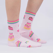 Sock it to Me Life is Batter with Cake Socks 1443