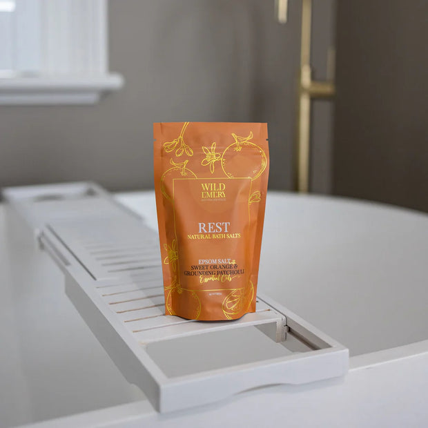Wild Emery Natural Bath Salts 180g