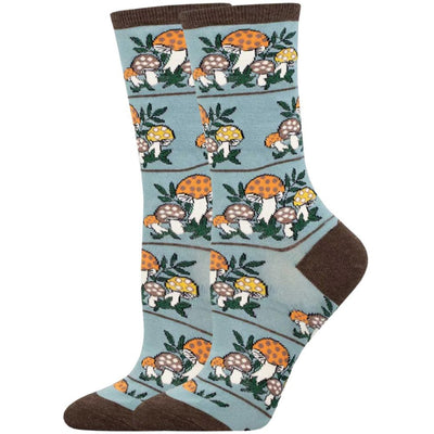 Socksmith Magic Mountain Womens Socks In Steel Blue 2967
