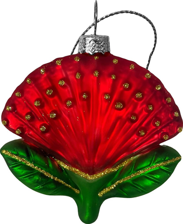 Moana Road Glass Christmas Tree Decoration