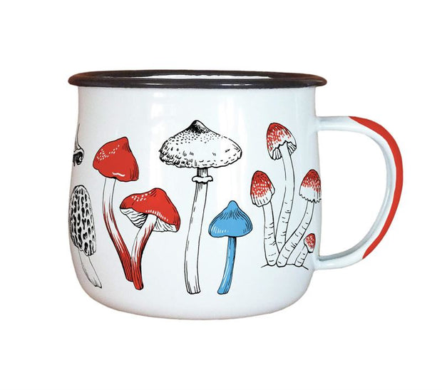 Wolfkamp & Stone Enamel Mug NZTWEM