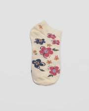 Stella and Gemma Socks White Arrangement of Flowers 7896