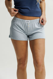 The Goodnight Society Jersey Boxers Powder Blue Lounge 138 06