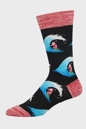 Socksmith Short Board Santa Christmas Socks 3388