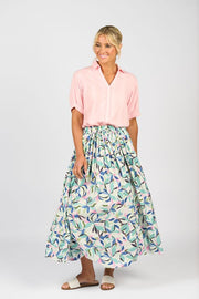 Vassalli Soleil Elastic Waist Maxi Skirt 7065
