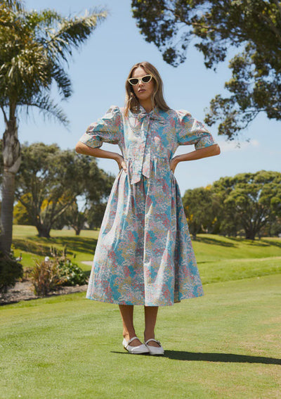 Thing Thing Nightfall Dress 8539 in Floral Frenzy