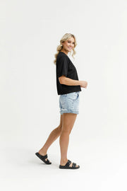 Home Lee Becky Tee Black