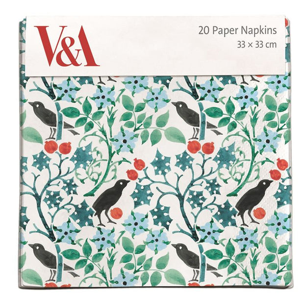 Museums and Galleries Christmas Paper Napkins