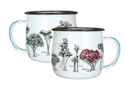 Wolfkamp & Stone Enamel Mug NZTWEM