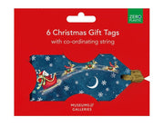 Museums & Galleries - 6 Pkt - Christmas Gift Tags