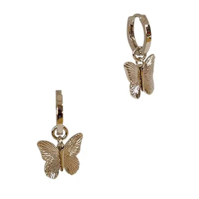 Ear Mints Butterfly Huggie Earrings 2509