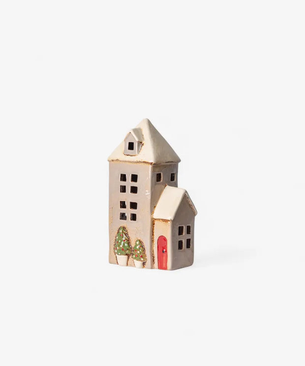 Alsace Tea Light Parish Christmas Stone YA0069 PICK UP FROM STORE ONLY